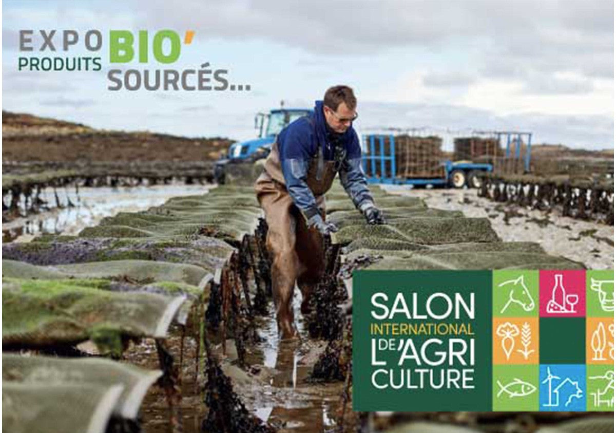 LES LUNETTES EN COQUILLAGE AU SALON INTERNATIONAL DE L'AGRICULTURE