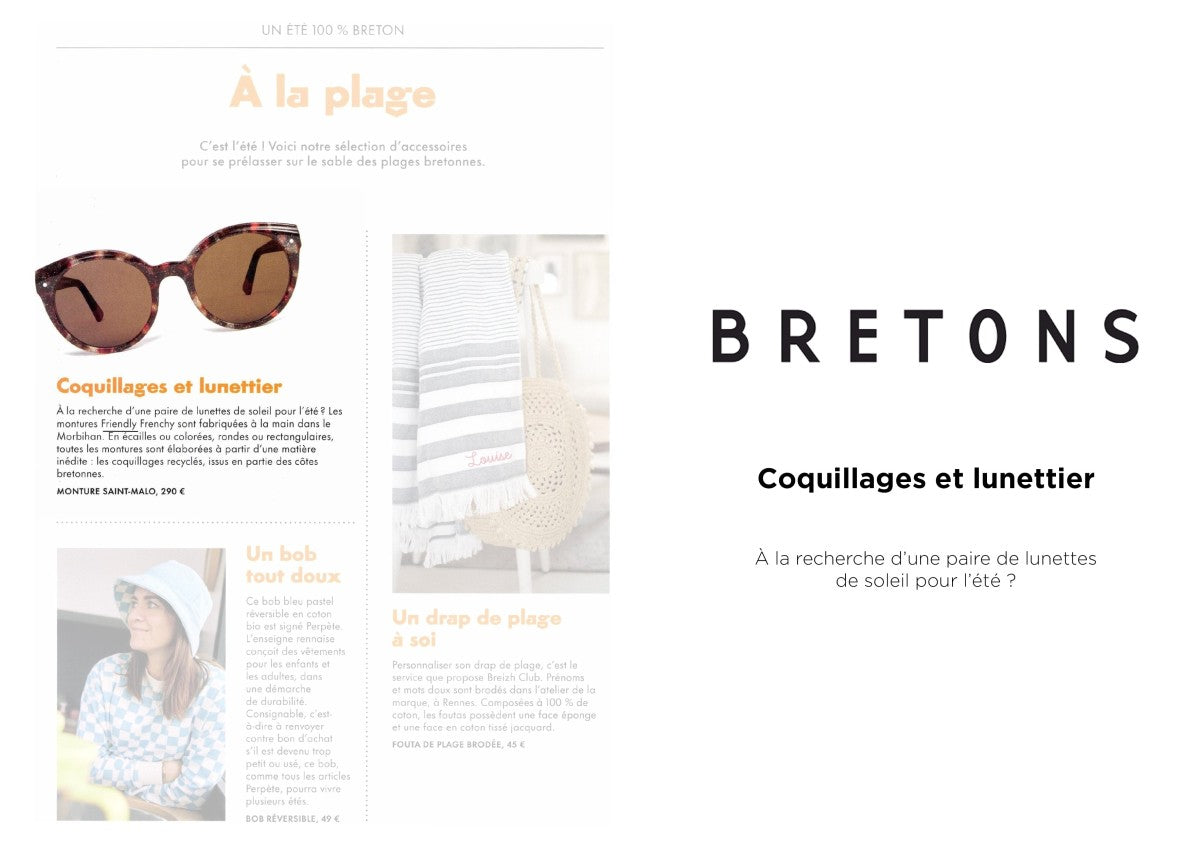 Breton : Coquillages et lunetier